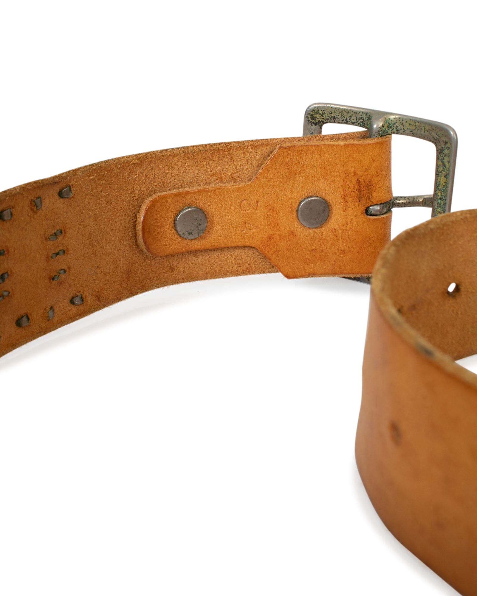 Calleen Cordero Accessories One Size Studded Leather Belt