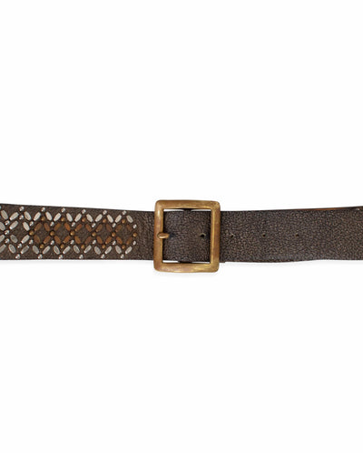 Calleen Cordero Accessories Small Metallic 1.5" Leather Belt