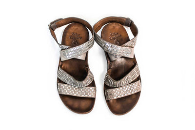 Calleen Cordero Shoes Medium | US 8.5 Studded Ankle Wrap Sandal