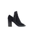 Calleen Cordero Shoes XS | US 5.5 Studded Open Toe Heeled Suede Bootie