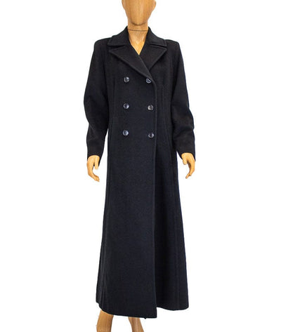 Calvin Klein Clothing Large | US 10 Lined Merino Wool Long Coat