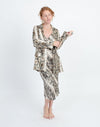 CAMI Clothing Small Blazer And Slip Set