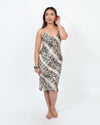 CAMI Clothing XS Printed Silk Dress