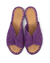 Carrie Forbes Shoes Medium | US 9 "Salon" Raffia Flat Sandal