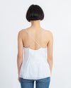 Catherine Malandrino Clothing XS | US 0 White Eyelet Sleeveless Blouse