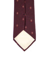 Celine Accessories One Size Burgundy Tie