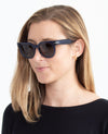 Celine Accessories One Size Navy Round Sunglasses