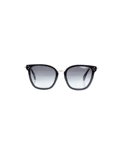 Celine Accessories One Size Oversized Black Sunglasses
