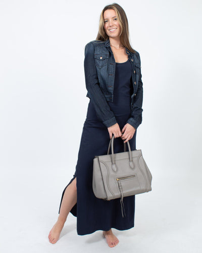Celine Bags One Size Céline Medium Phantom Luggage Tote