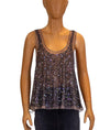 Chan Luu Clothing XS Sequins Sleeveless Blouse