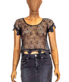 Chan Luu Clothing XS Sheer Lace Blouse