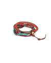 Chan Luu Jewelry One Size Multicolor Beaded Wrap Bracelet