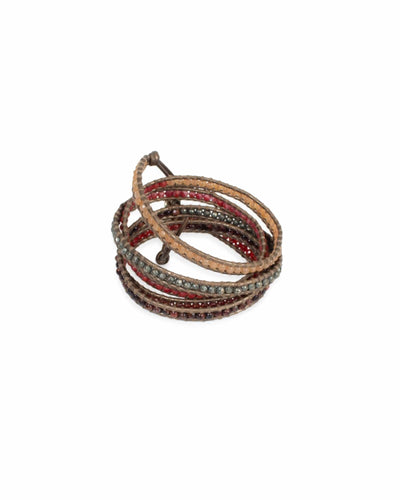 Chan Luu Jewelry One Size Warm Tone Wrap Bracelet
