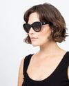 Chanel Accessories One Size Black Round Sunglasses