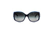 Chanel Accessories One Size CC Oversized Gradient Sunglasses