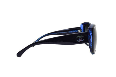 Chanel Accessories One Size CC Oversized Gradient Sunglasses