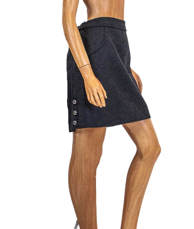 Chanel Clothing Medium | US 8 I IT 44 Side Button Skirt