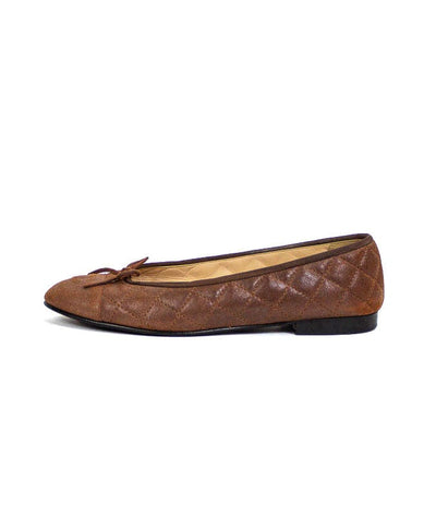 Chanel Shoes Large | US 9.5 "Ballerinas" Quilted Flats