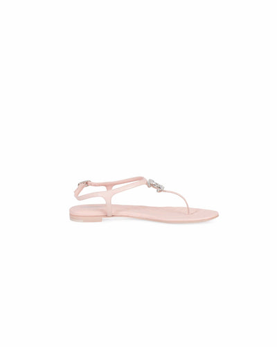 Chanel Shoes Medium | US 8.5 Pink Lambskin Thongs
