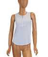 CHASER Clothing XS Ribbed Button Tank