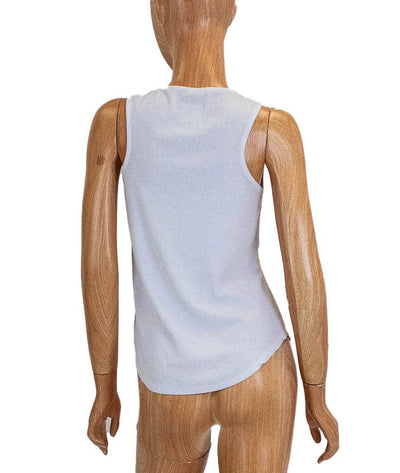 CHASER Clothing XS Ribbed Button Tank
