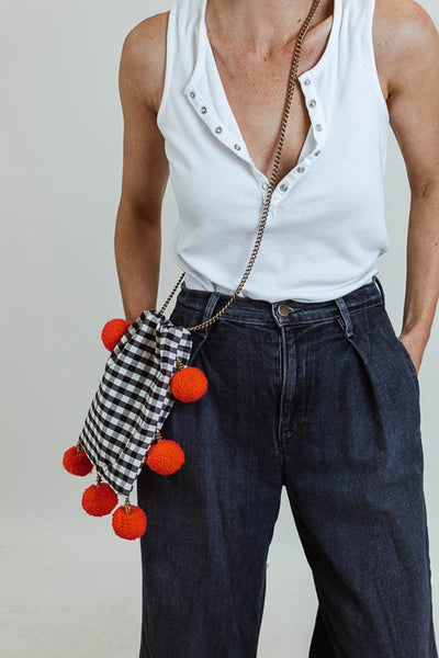 CHASER Clothing XS Ribbed Button Tank
