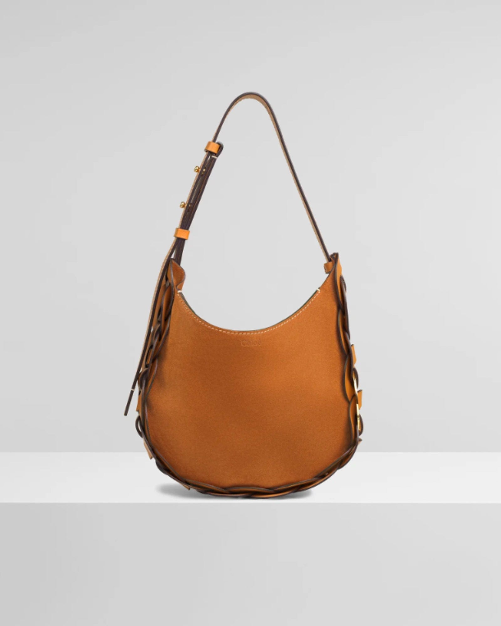 Leather Chloe Darryl Shopper Chloe Darryl Saddle Bag Chloe Orange