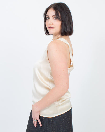 Chloé Clothing Medium | US 6 I FR 38 Champagne Silk Tank