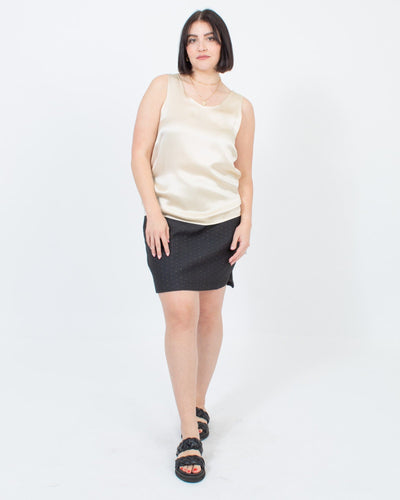 Chloé Clothing Medium | US 6 I FR 38 Champagne Silk Tank