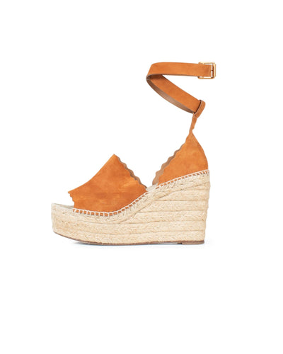 Chloé Shoes Medium | US 8 "Lauren" Espadrille Wedges