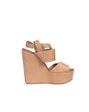 Chloé Shoes Small Wrap Around Wedge Sandals