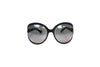 Christian Dior Accessories One Size "Diorelle1" Oversized Sunglasses