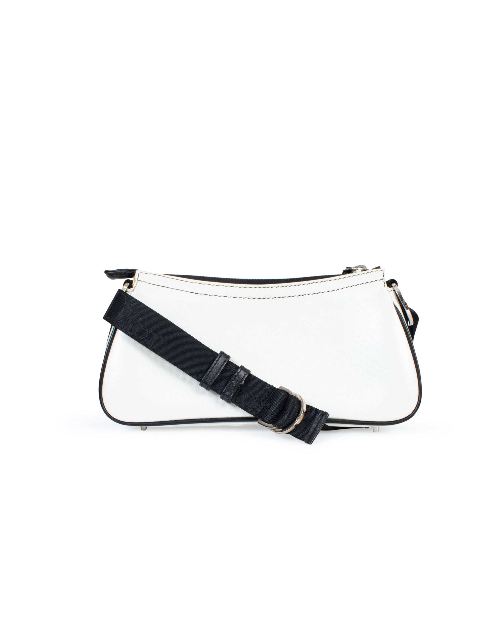 OFF-WHITE Hard Core Sling Bag in Black & White