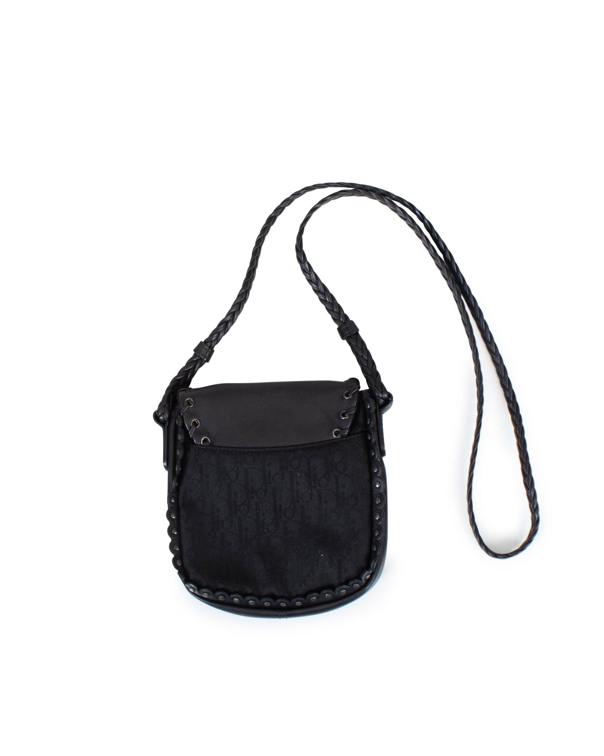 Christian Dior Bags One Size "Diorissimo Ethnic" Canvas Crossbody