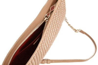 Christian Louboutin Bags One Size Christian Louboutin "Loubiposh Clutch" Spiked Leather Bag