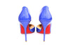 Christian Louboutin Shoes Small | US 7.5 I IT 37.5 Blue Patent Pumps