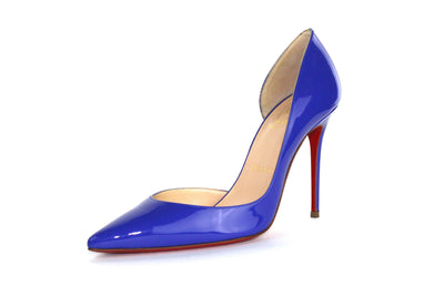 Christian Louboutin Shoes Small | US 7.5 I IT 37.5 Blue Patent Pumps