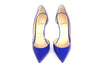Christian Louboutin Shoes Small | US 7.5 I IT 37.5 Blue Patent Pumps