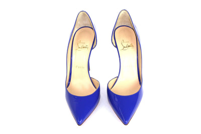 Christian Louboutin Shoes Small | US 7.5 I IT 37.5 Blue Patent Pumps