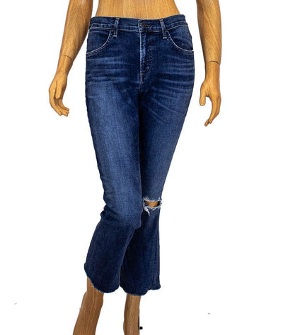 Citizens of Humanity Clothing Small | US 27 "Sasha Twist Crop" Distressed Jeans