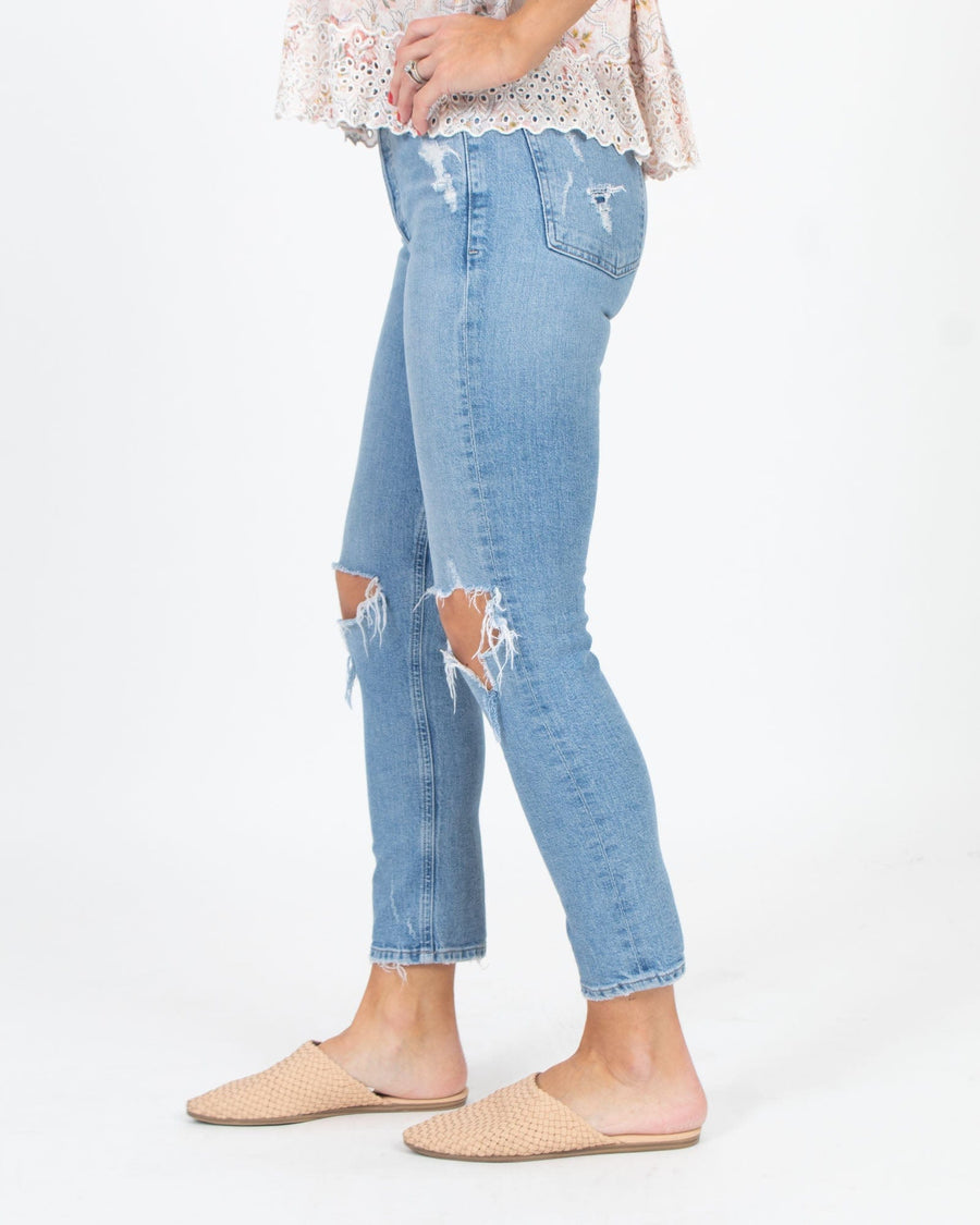 Citizens of Humanity Clothing XS | 24 "Charlotte Crop" Straight Jeans