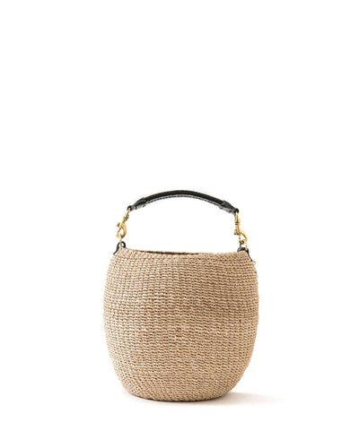 Clare V. Bags One Size "Pot De Miel" Woven Hand Bag
