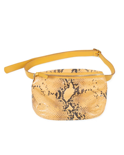 Clare V. Bags One Size Snake Print Waist Bag