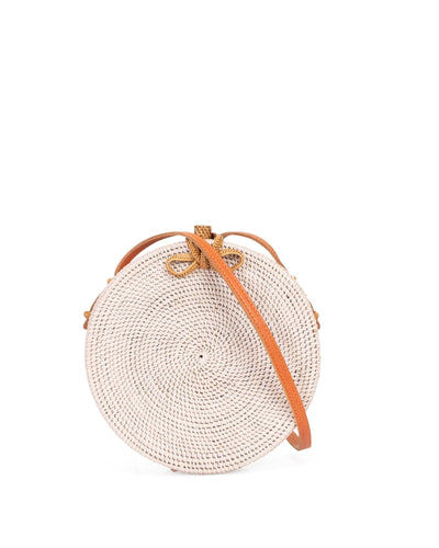 Cleobella Bags One Size Rattan Round Purse