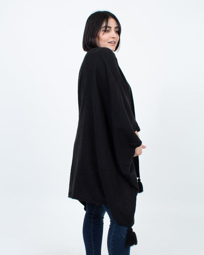 Cleobella Clothing Medium Black Oversized Cardigan