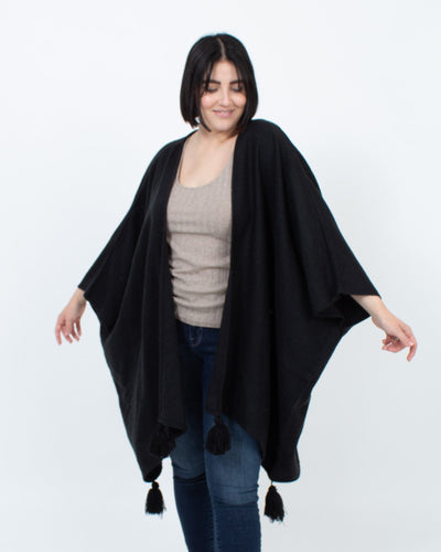 Cleobella Clothing Medium Black Oversized Cardigan