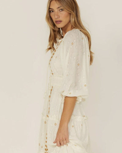 Cleobella Clothing Medium "Naya" Ankle Dress