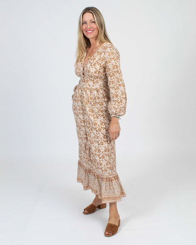 Cleobella Clothing Small Long Sleeve Maxi Dress