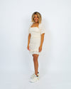 Cleobella Clothing XS "Debbie" Mini Dress in Cream