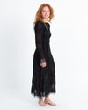 Cleobella Clothing XS Lace Trimmed Maxi Dress